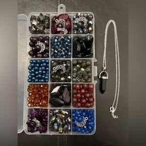 Craft Beads, STARRY NIGHT - NO VAN GOGH, Jewelry Supplies, loose bulk beads